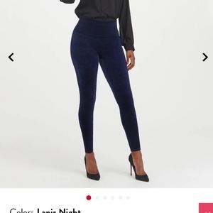 Spanx Velvet Leggings